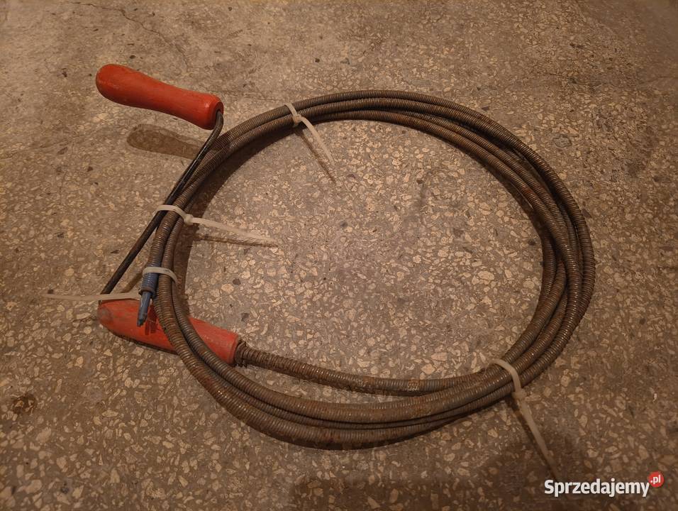 Metalowa spirala żmijka sprężynka kanalizacyjna śląskie Będzin
