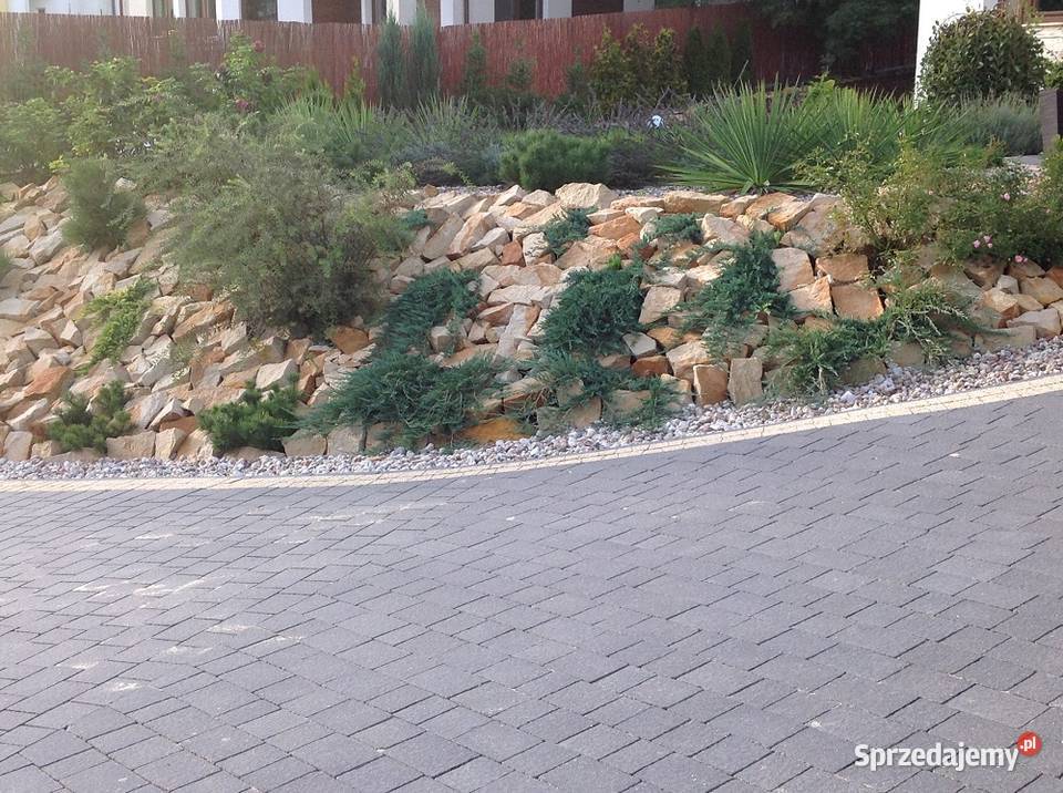 Kamień naturalny ogrodowy do ogródka na skarpy Radomsko