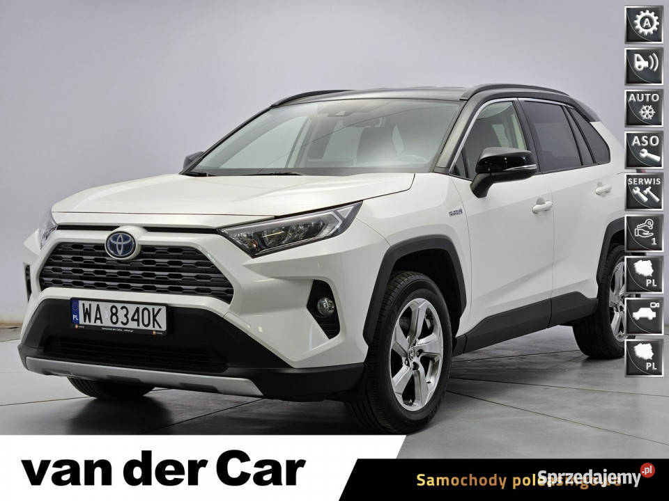 Toyota RAV4 Hybrid 4x4 Z Polskiego Salonu 131KM mazowieckie Warszawa