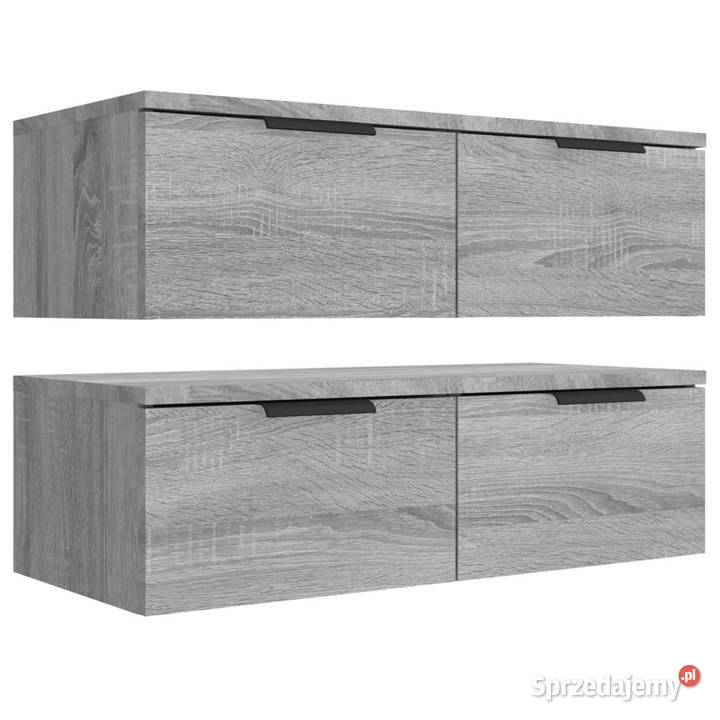 Szafki wiszące 2 szary dąb sonoma 68x30x20 mazowieckie Warszawa