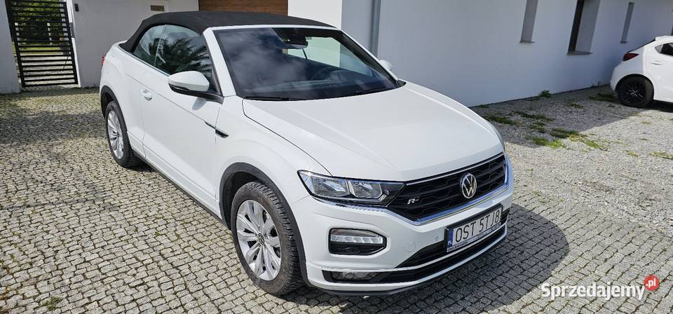 Volkswagen TRoc 15 tsi 150 R Line Kabriolet FV serwisowany w ASO Motoryzacja Strzelce Opolskie sprzedam