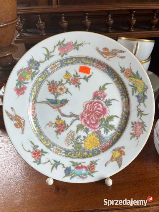 Talerzyk ROSENTHAL CHING DYNASTY PLATE FAMILLE Gdańsk