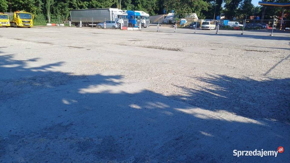 Do wynajęcia plac utwardzony o pow 2400 m2 sprzedam