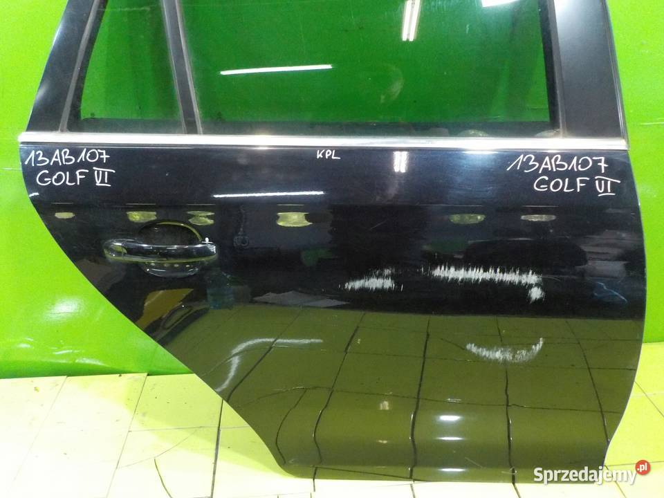 VW GOLF VI 20 TDI 09r KOMBI drzwi prawe tyl osobowe Suków