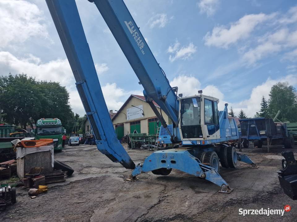 Koparka FUCHS MHL 350 TEREX Rok produkcji 2004 Jordanów