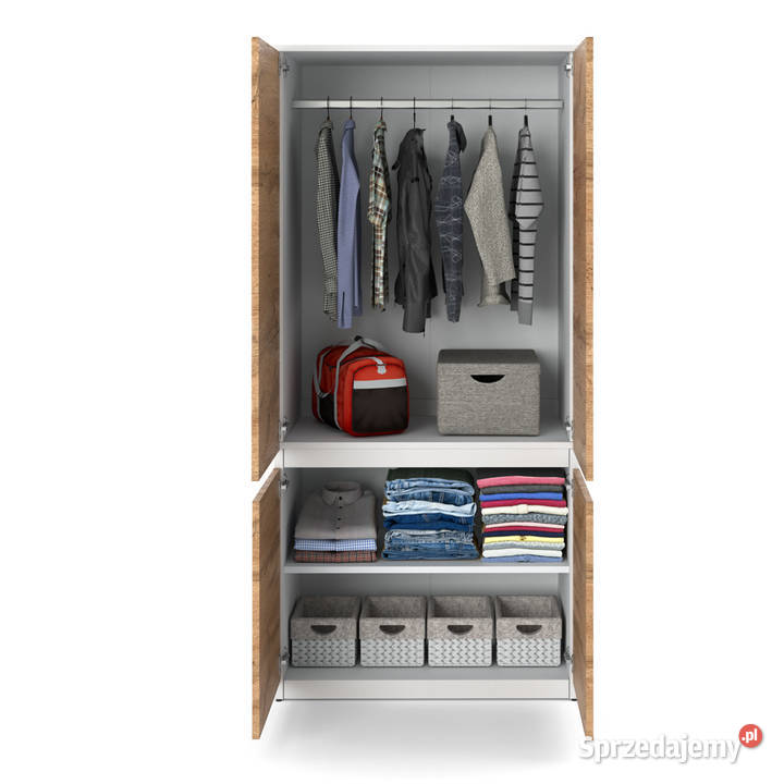 Szafa Nowoczesna Garderoba Do Przedpokoju Posti 80cm Szafy i garderoby Elbląg