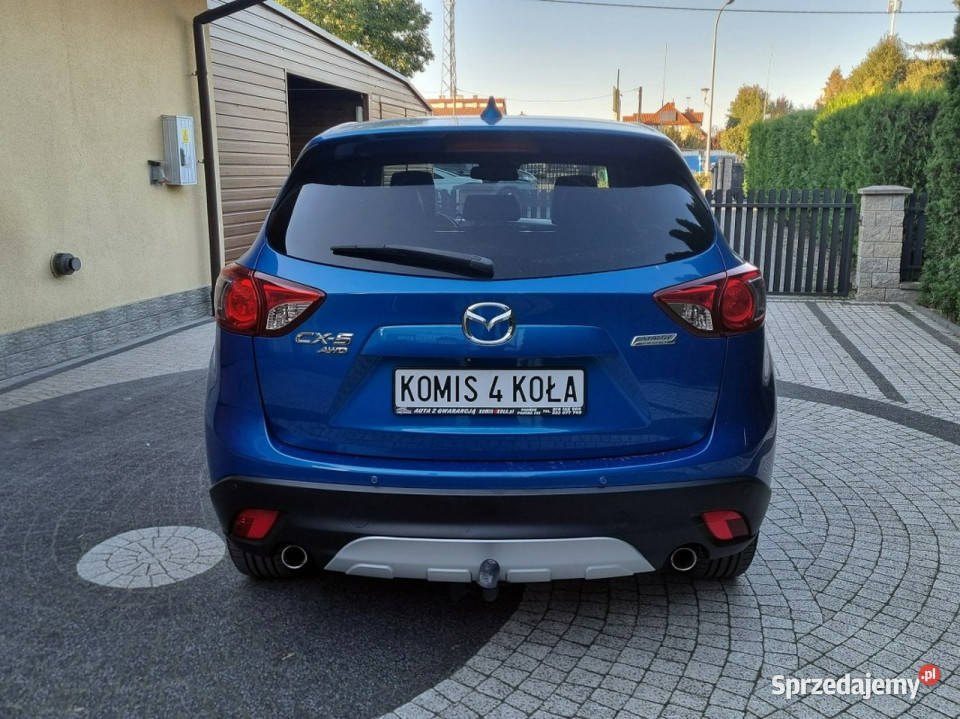 Mazda CX5 Serwis 160 Bogata Wersja 4x4 GWARANCJA Płońsk