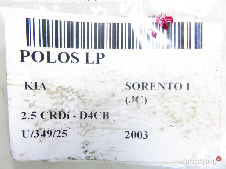 PÓŁOŚ LEWA PRZEDNIA KIA SORENTO I 25 CRDi osobowe sprzedam