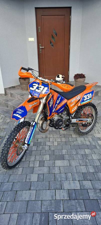 cross KTM sx 200 exc Sanok