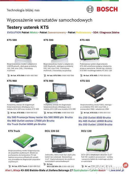 Dci 700 tester wtryskiwaczy Bosch Bielsko-Biała sprzedam