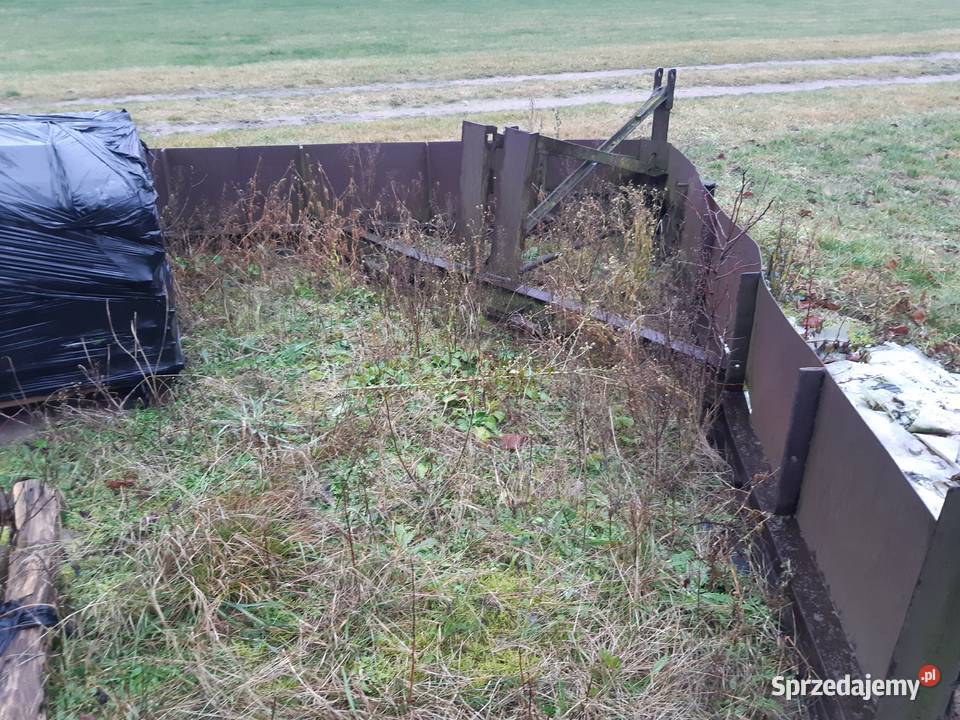 Spych zgarniak równiarka pług do śniegu ziemi Suchożebry