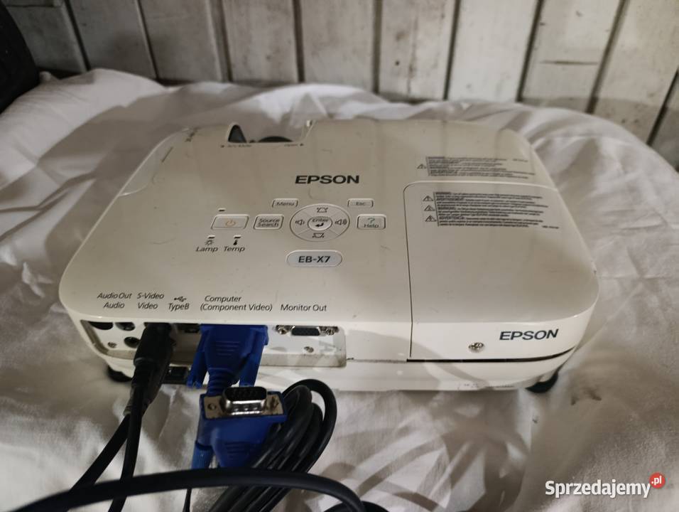 Projektor Epson ebx7 wielkopolskie Kobylnica