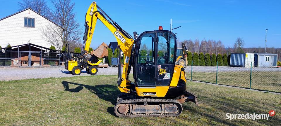 JCB JCB 8026 CTS mini Koparka 1317 MTG świętokrzyskie Bieliny