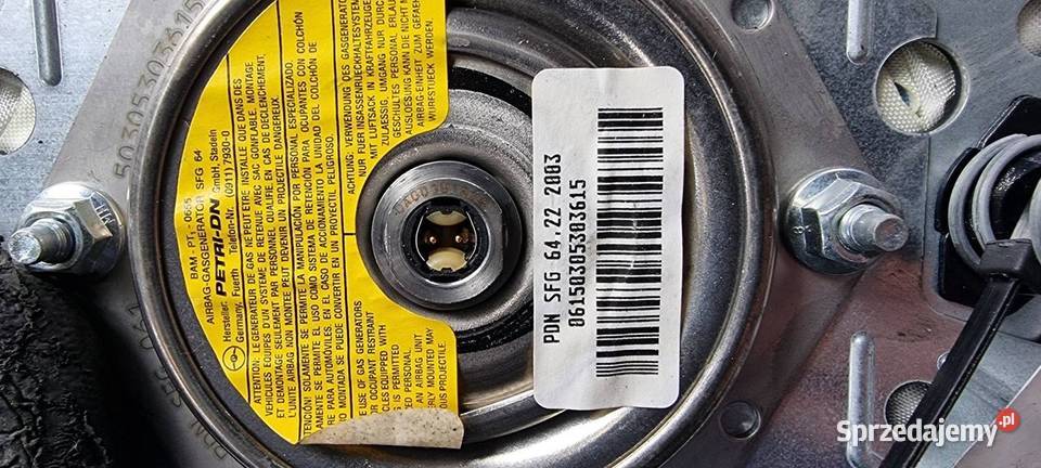 PODUSZKA AIRBAG VOLKSWAGEN PASSAT B5 LIFT osobowe Lipno