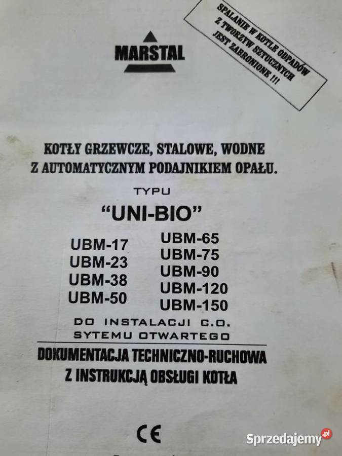 Kocioł Piec 15 kW do 120mz Podajnikiem Olsztyn