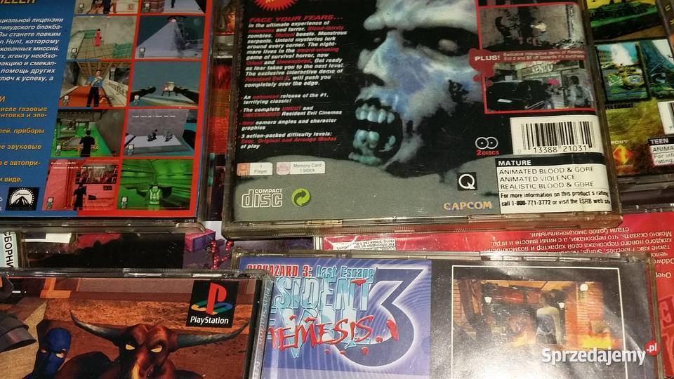 Playstation 1 gry bazar Warszawa