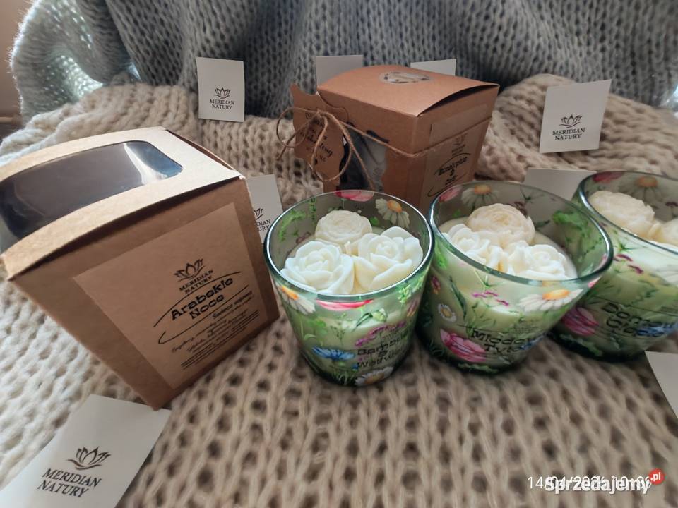 Świece sojowe Szczecin sprzedam