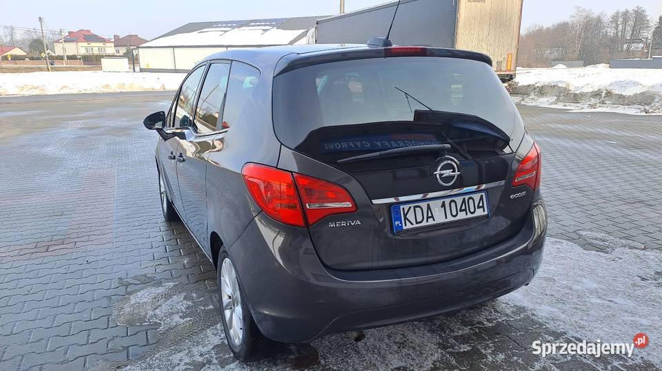Opel Meriva B Lift 16 cdti 110 2016r Euro 6 kurtyny powietrzne małopolskie