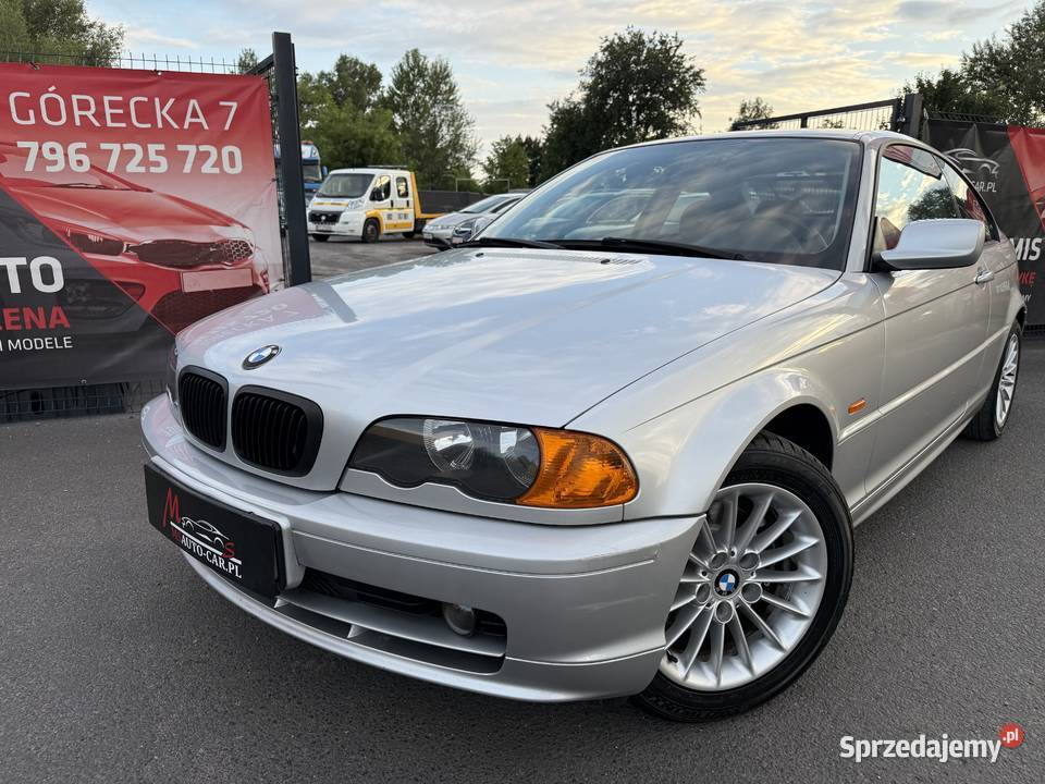 BMW Seria 3 BMW e46 Coupe Sprawna Klimatyzacja centralny zamek Seria 3 Poznań