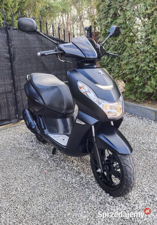 Skuter Peugeot Kisbee 50cc 2021r 3100 Black skuter Łask