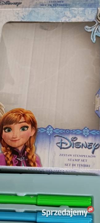 zestawy kreatywne 2 sztuk komplet stemple pisaki Poznań sprzedam