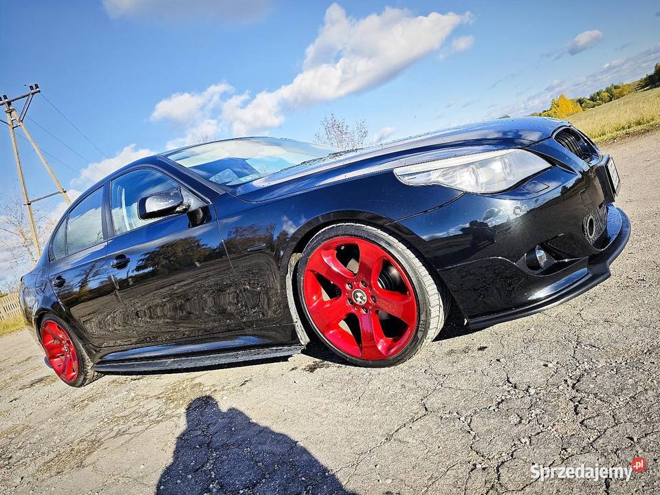 BMW E60 525D 2004r czarny anglik groźny i nie do Suwałki