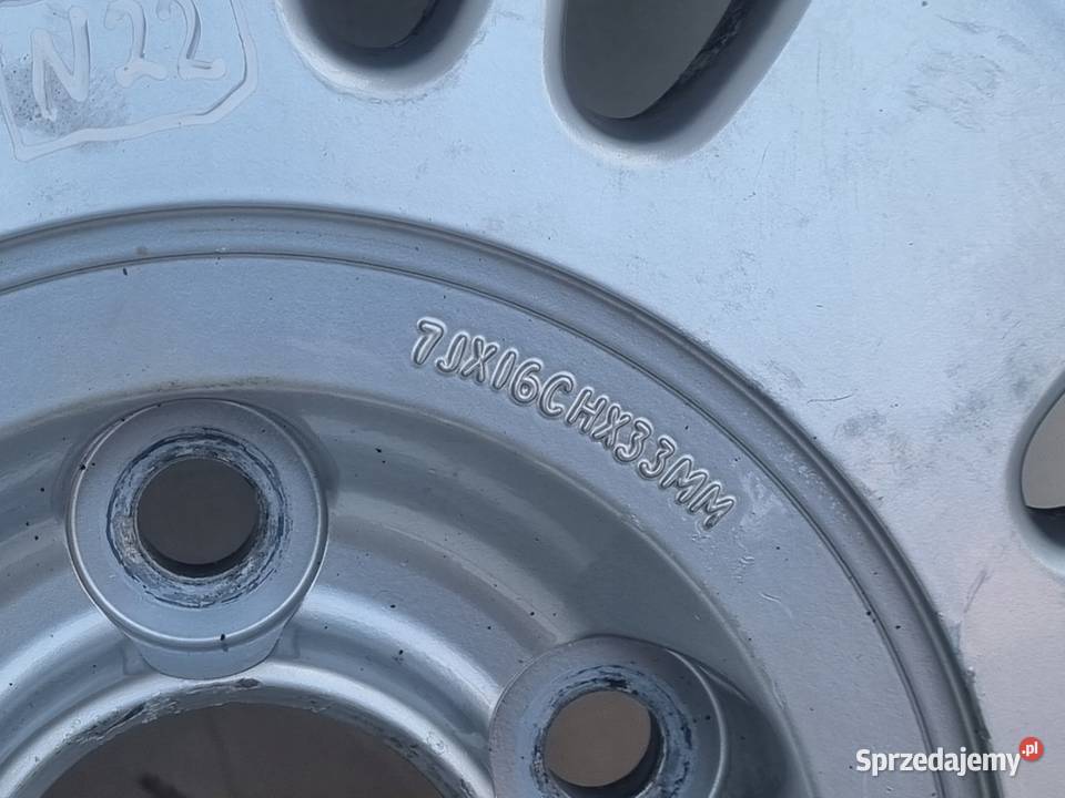 Jaguar Daimler XJ KOŁO ZAPASOWE Zapas felga Średnica 16" Samochodowe