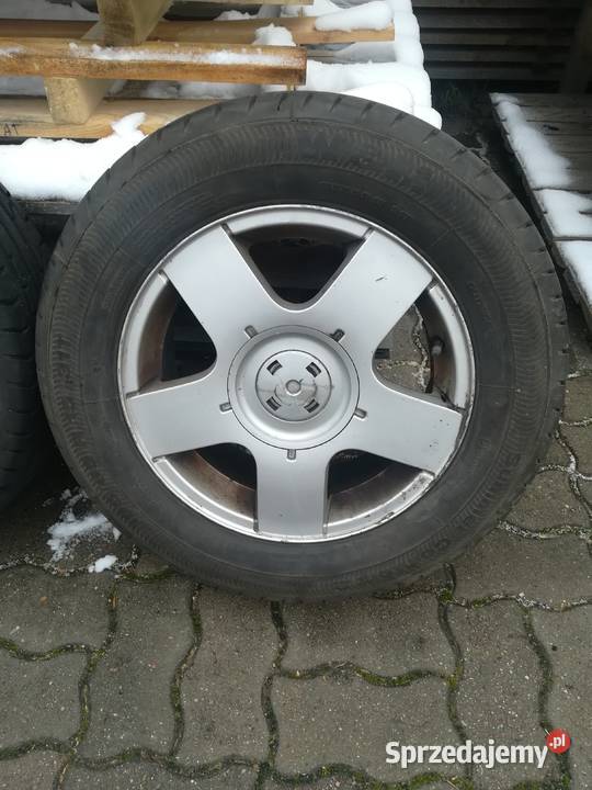 Oryginalne felgi z golfa 4 6Jx15H2 ET38 opony osobowe Koła i felgi Olsztyn