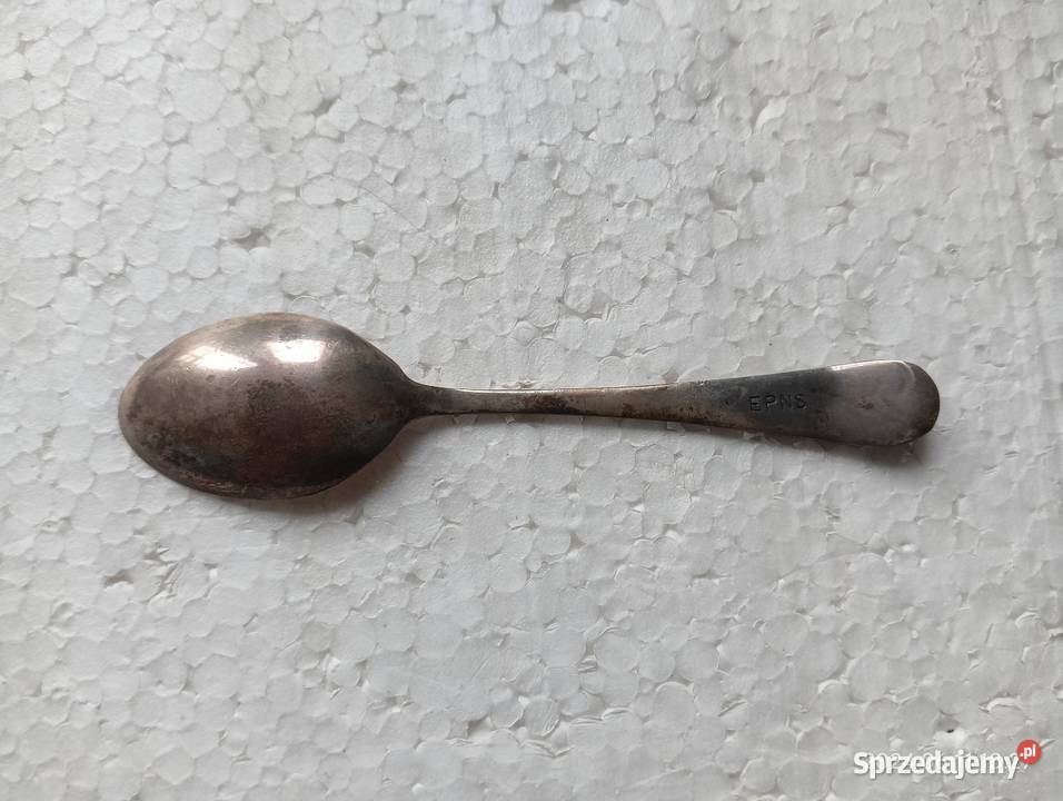 Komplet starych łyżeczek angielski do kawy EPNS Antyki Kraków