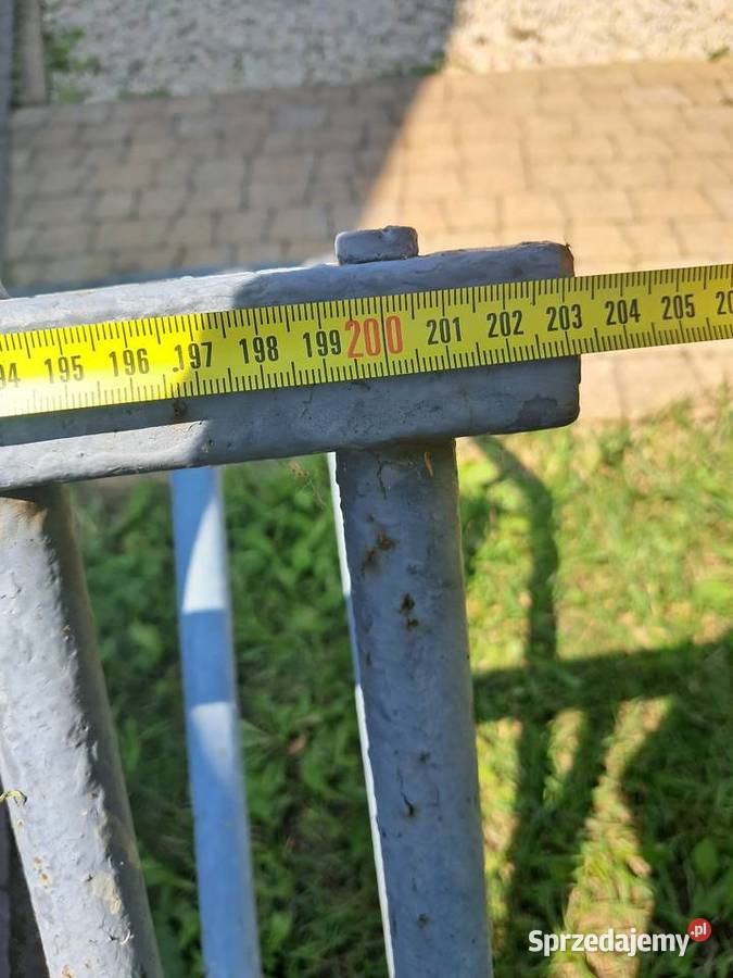 Stojak rowerowy 9 miejsc masywny Zalesie Górne sprzedam