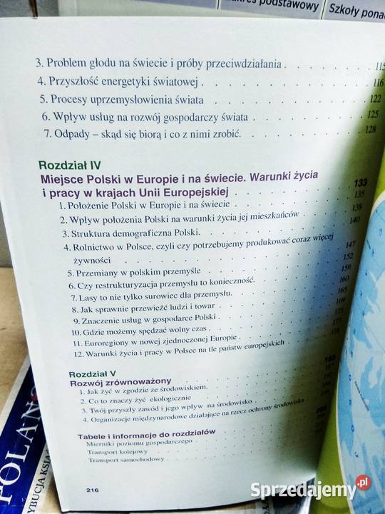 Geografia Rea podręcznik unikatowe antykwariat Warszawa