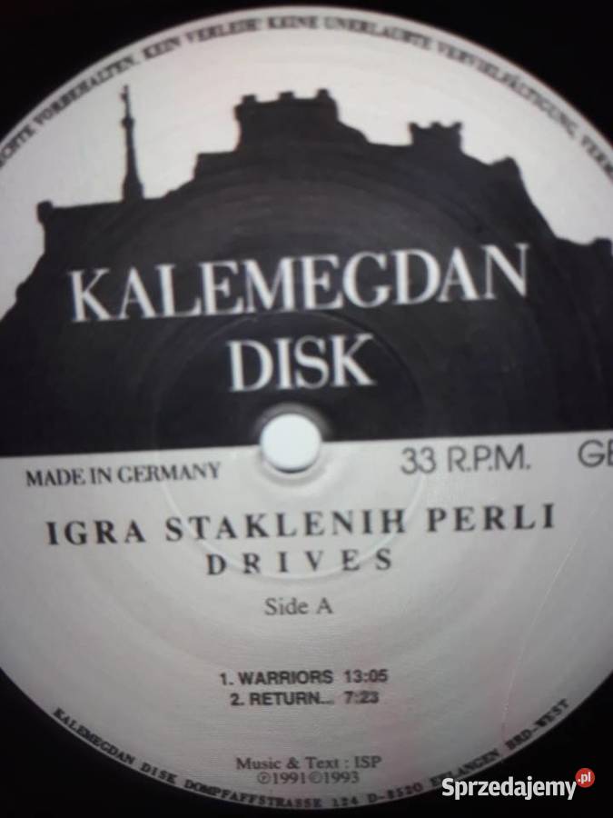 Archiwum prog rocka IGRA STAKLENIH PERLI Drive Rzeszów sprzedam