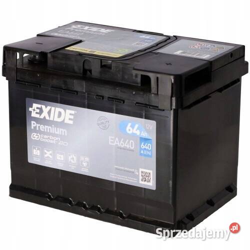 Akumulator EXIDE EA640 12V 64Ah 640A P dolnośląskie