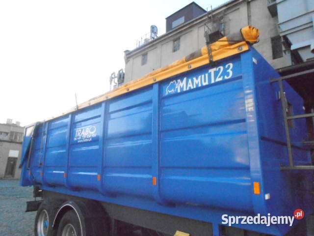 Przyczepa Skorupowa Tandem 23m3 nieuszkodzony Głubczyce
