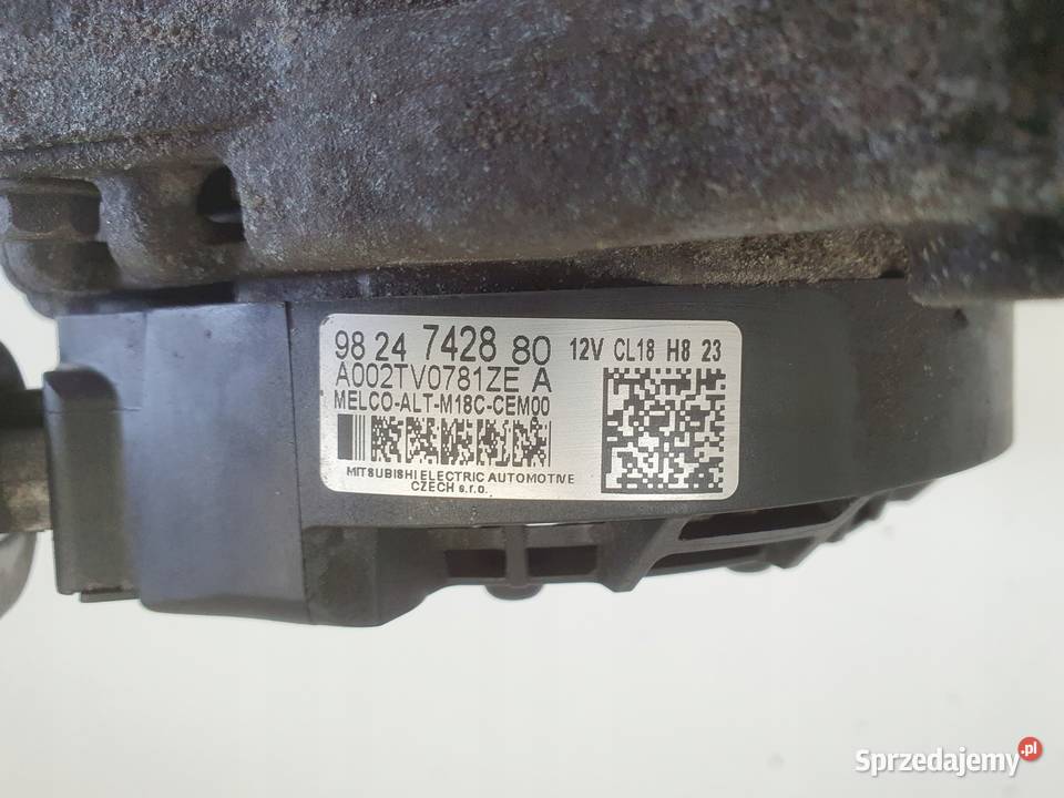 ALTERNATOR Peugeot 2008 15 BlueHDI HDI lubelskie Rudka