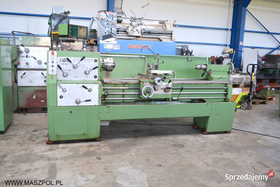 Tokarka TUG 40 x 1500 AFM ANDRYCHÓW z ODCZYTAMI łódzkie Głowno