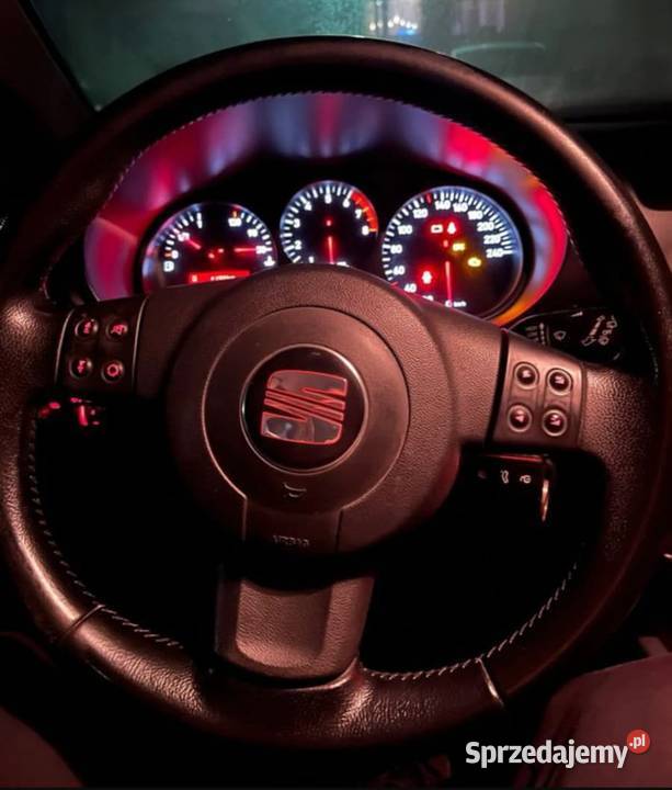 SEAT LEON 16 MPI gaz LPG 2009r Tempomat Tarnowskie Góry