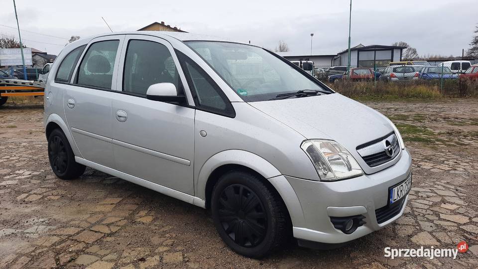 Opel Meriva 14 16V BGaz Klima sprawna Nawigacja elektryczne szyby