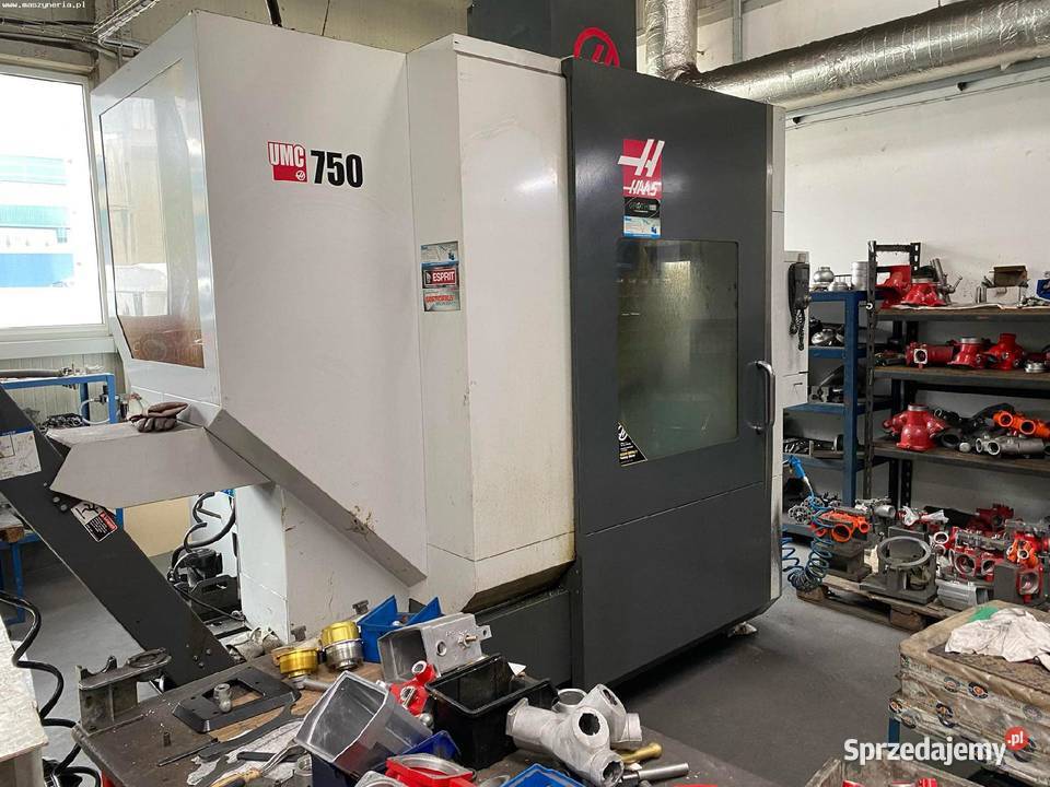 Centrum frezerskie CNC HAAS UMC 750 5 AXIS dolnośląskie Jelenia Góra