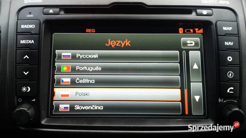 KIA Hyundai mapa Europy Polskie Menu Polski Olsztyn