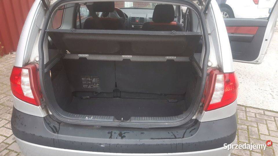 Hyundai getz boczki poszycie bagaznika wielkopolskie Ostrów Wielkopolski