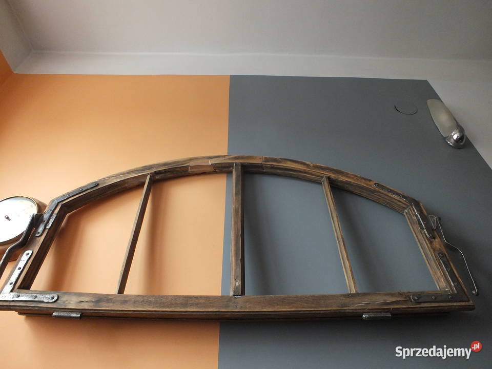 Stare okna drewnianeokoło 1890 piękne Bielawa