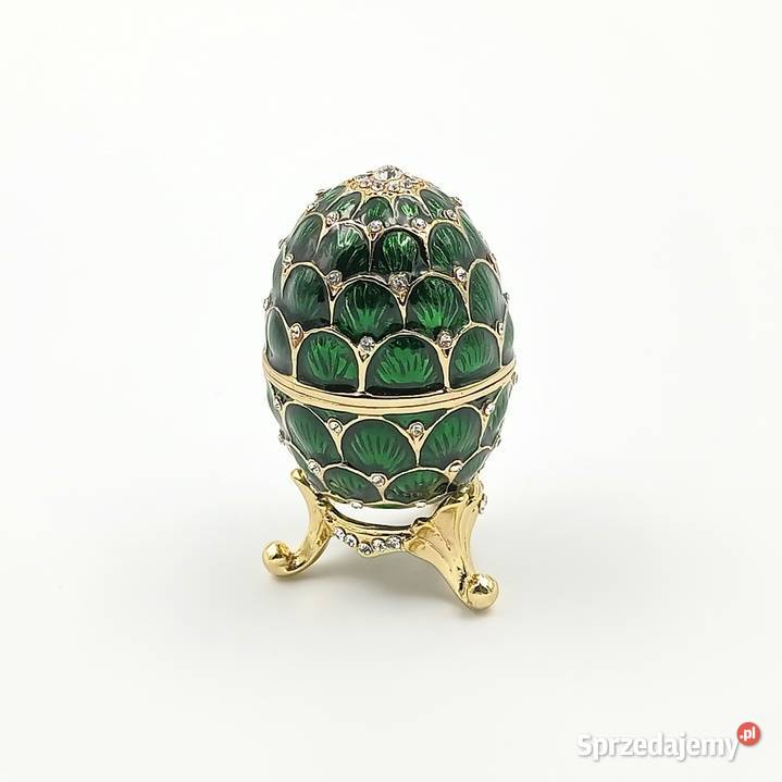 Jajko jajo faberge pojemniki szkatułka Zawiercie
