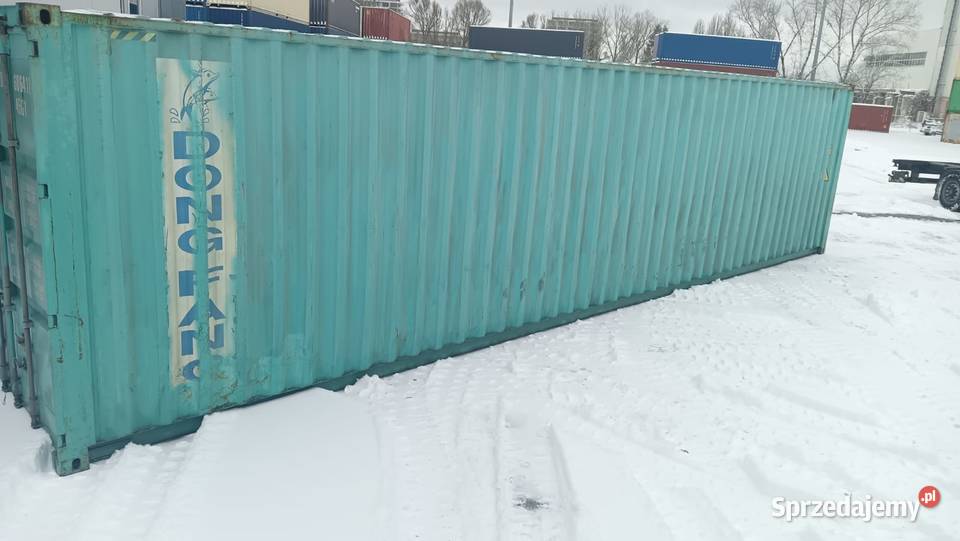 Kontener morski 12 metrowy 40 HC Pewny Kontener mazowieckie