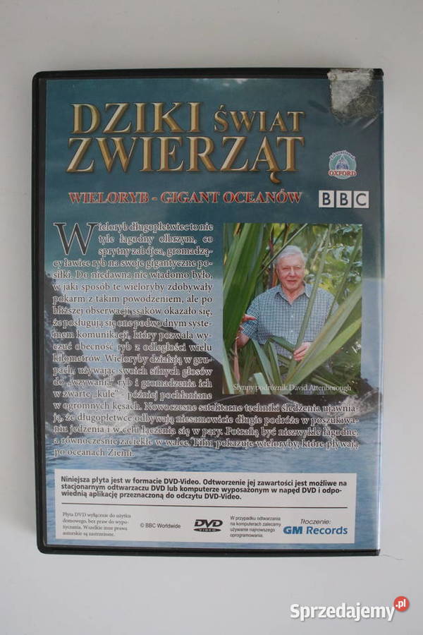 Film Dziki świat zwierząt płyta DVD Wrocław