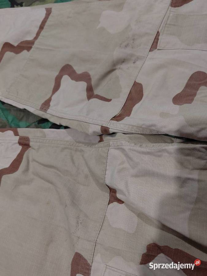 Spodnie BDU 3 color desert Medium Long ripstop dolnośląskie