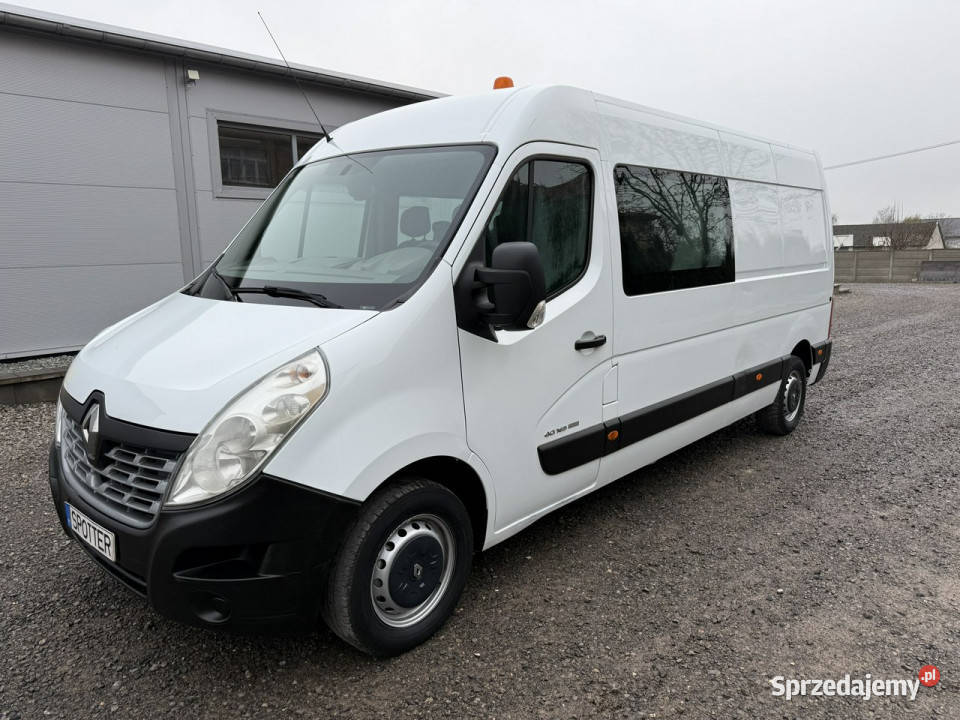 Renault Master L3H2 Brygadówka 7Osób Klima 195000km łódzkie Opoczno sprzedam