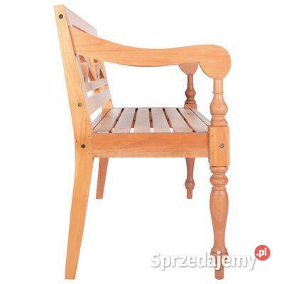 Ławka Batavia 98 lite drewno mahoniowe Meble