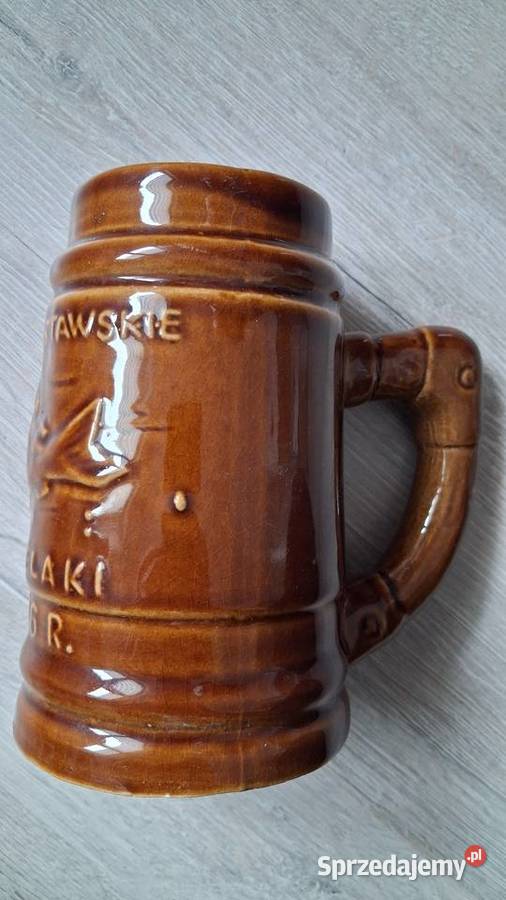 Kufel chmielaki krasnostwawskie 1976 Trawniki