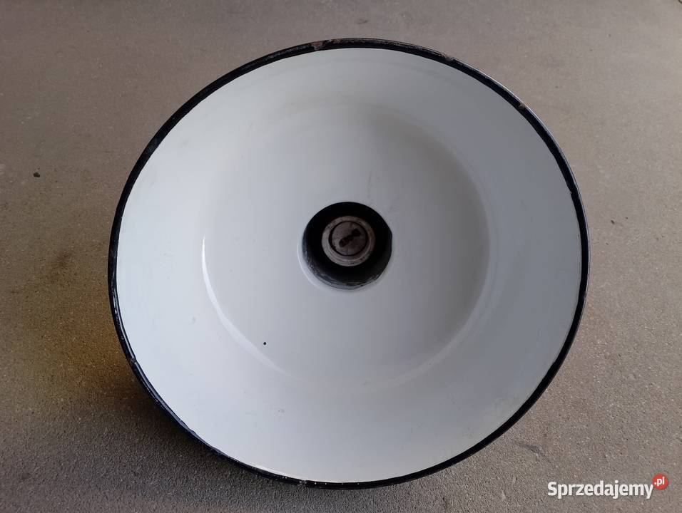 Lampa OBs2 emaliowana oryginalna PRL Mirzec